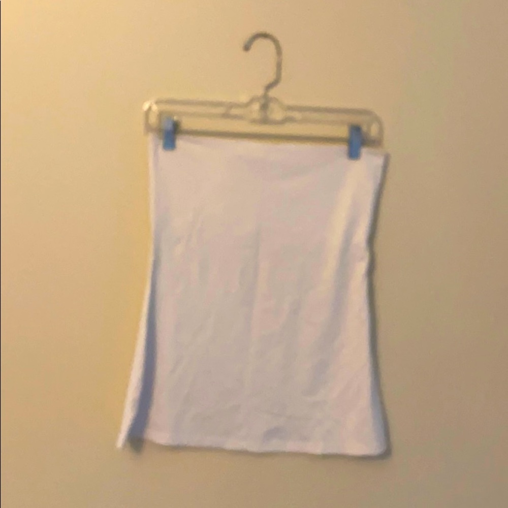 White Susana Monaco tube top